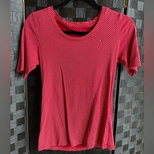 Tommy Hilfiger Red Polka Dot Top